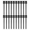 20 Packs Electric Shaver Brush Small Cleaning Plastic Brush for Razor Computer Keyboard
