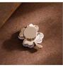 High-Grade Magnetic Four-Leaf Clover Brooch: Women’s Flower Anti-Exposure Clothing Pin