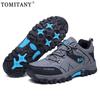 Outdoor New Waterproof Hiking Boots Men Trekking Walking Climbing Shoes Tactical Combat Army Boots Hunting Men Work Safety Shoes