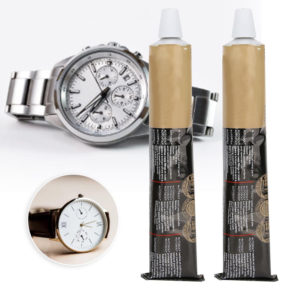 2pcs Metal Polishing Cream Watch Hardware Polishing Repairing Maintenance Cream