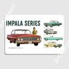 Impala Metal Sign Cinema Garage Wall Decor Cave Pub Custom Tin Sign Posters
