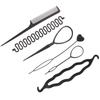 6 Teile/satz Kinder Curler Haar Geflecht Wartung Spirale Twist Haar Styling Werkzeuge