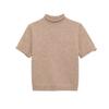 European and American style, new women's clothing, foreign style, soft flat needle short-sleeved knitted sweater 5536135