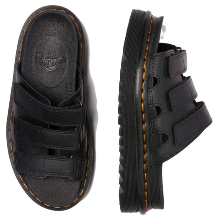 Dr. Martens Casual Versatile Anti-Wear Slide Sandals Women Footwear Black 40522001