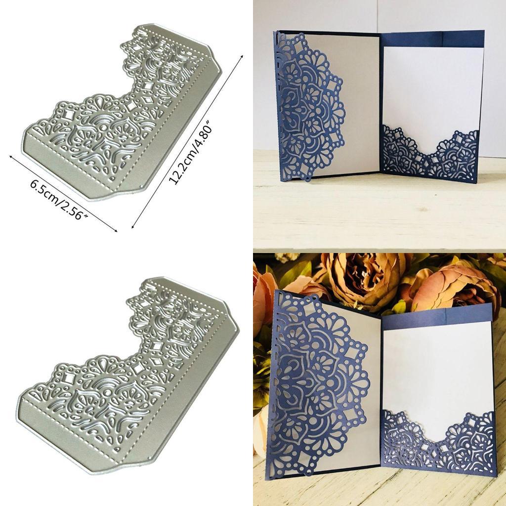 Flower Lace Metal Cutting Dies Stencil Scrapbooking DIY Album Stamp Paper Card X3UC