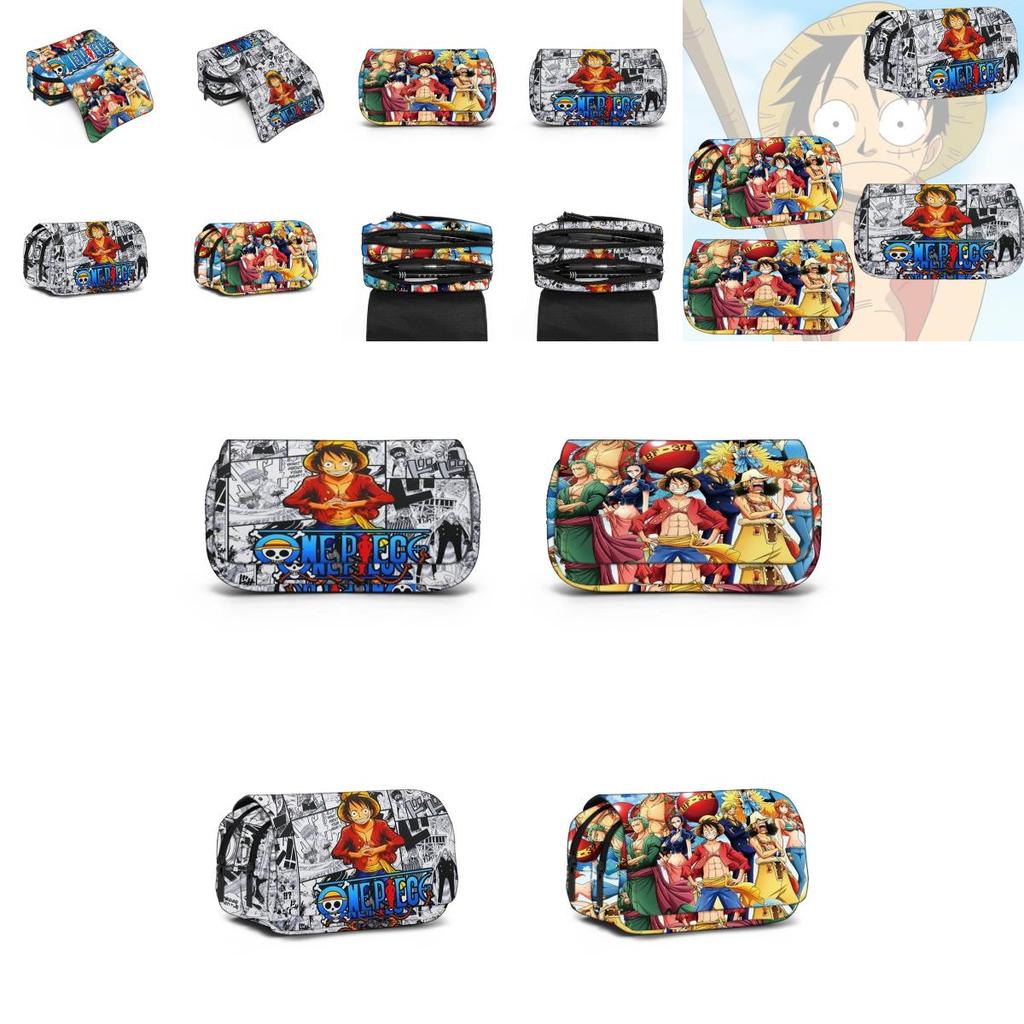 New Arrival! One Piece Cartoon Pencil Case For Students Durable Polyester Material