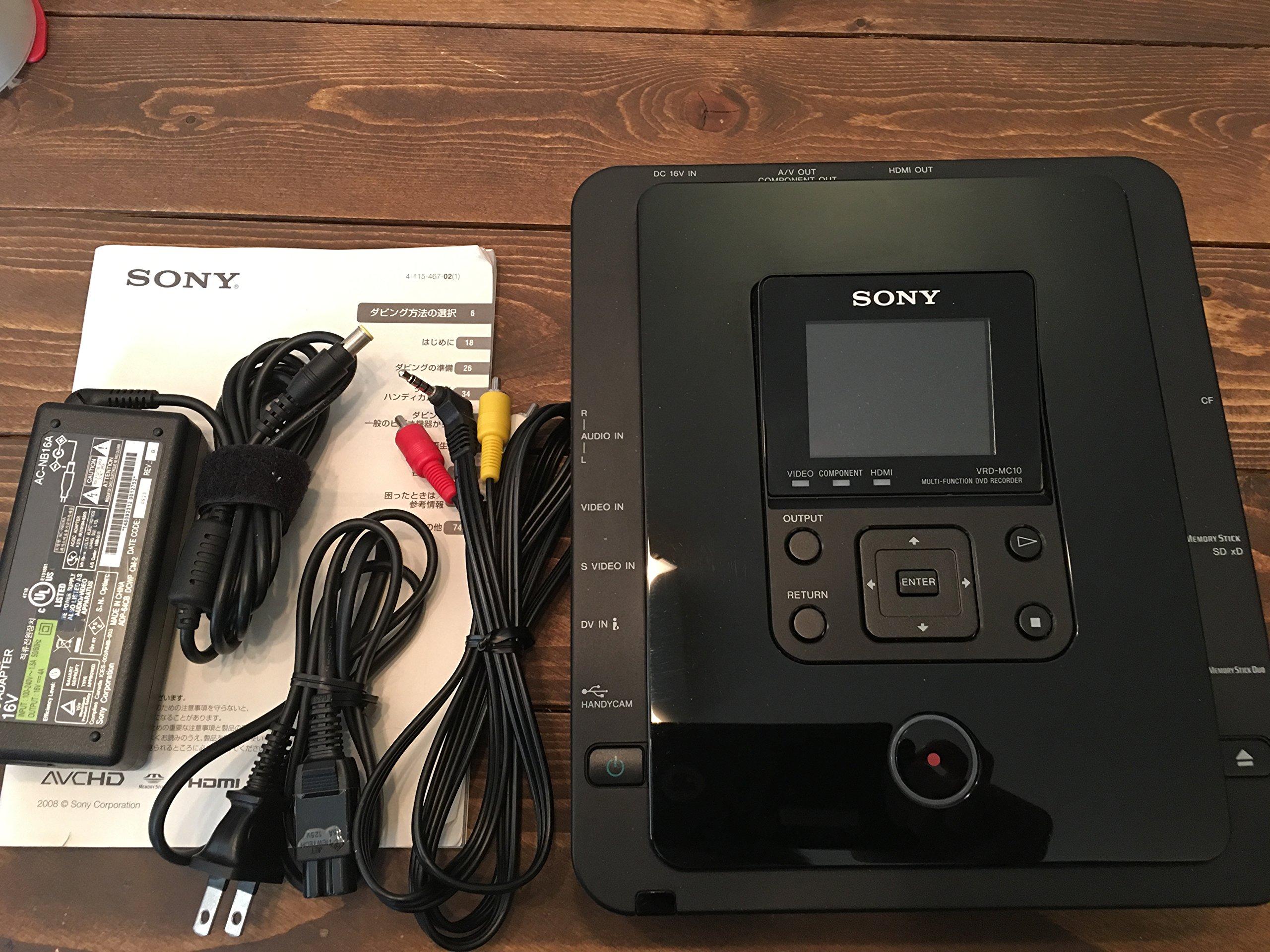 

DVD-записувач SONY VRD-MC10