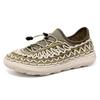 Independent station popular summer hollow breathable casual mesh shoes hand-woven one-pedal sandals large size 47