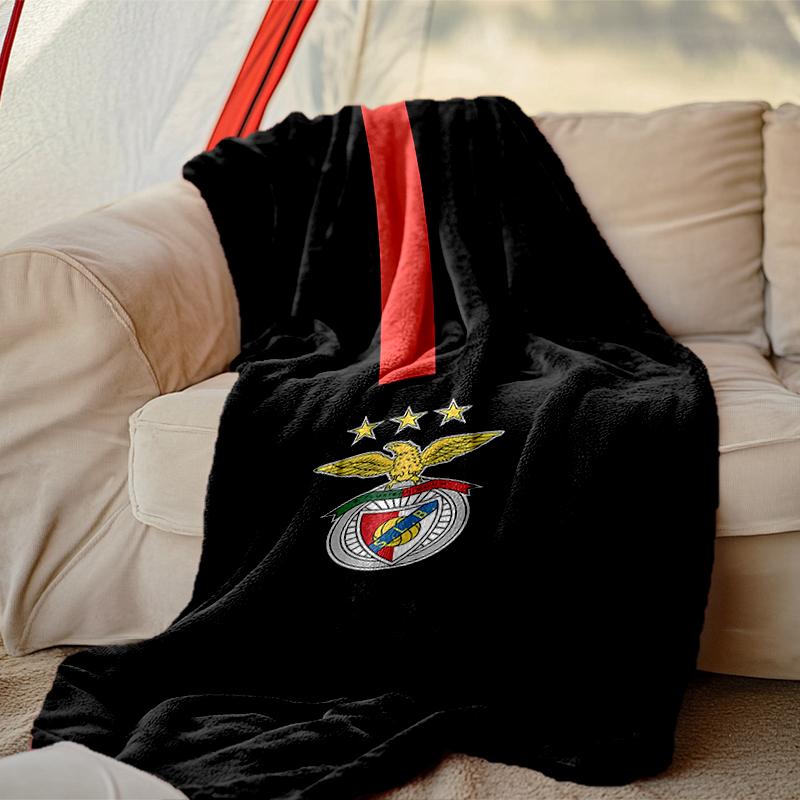 1 Stück SL Benfica Decke, Gemütliche Bedruckte Wohndecke, Ein Herzliches Geschenk für Ihre Familie und Freunde