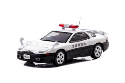 Mitsubishi GTO Twin Turbo Miyagi Prefectural Police High Speed Force Vehicle Completed Mini Car H7640024 RAI'S 1/64 (Z16A)