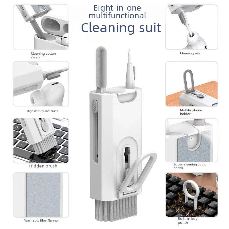 Q20 20-in-1 Digital Multi-Function Cleaning Kit for Computers, Cameras, Keyboards, and Headsets