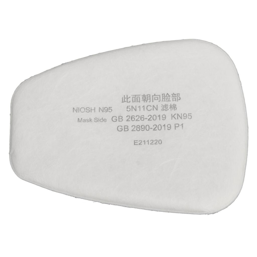 10pcs   Bag 5N11CN Dustproof Filter Cotton for 6200 7502 6800 Face Shield