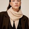 Saint Luxure 100% Cashmere Triangle Petite Muffler Cream Beige
