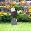 Falsche Eulenstatue Eulenattrappen zur Vogelabwehr Realistische Eulen Vogelscheuchen Vogelabwehrmittel mit Licht und Ton Vogelabwehr