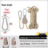 Adjustable Reflective Windproof Camping Tent Rope Pulley System