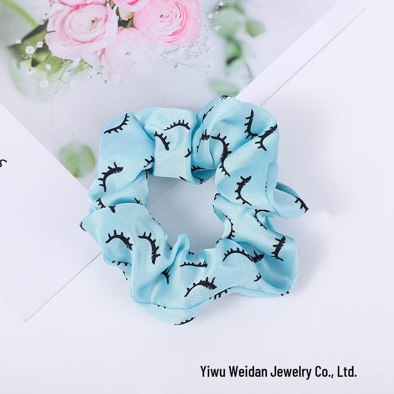 European & American Fashion Silk Hair Ties & Headbands for Women - Customizable Logo