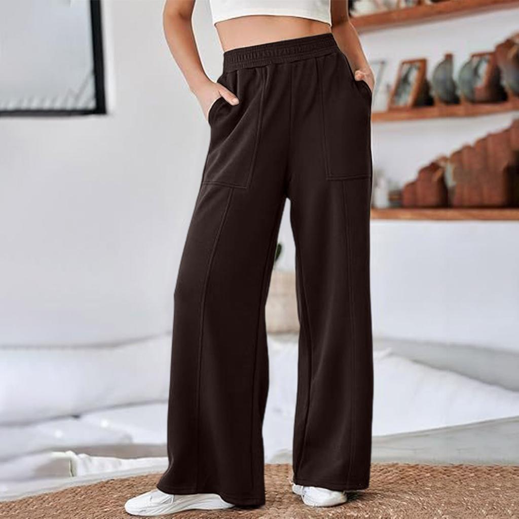 Women's Loose-fitting, High-waisted Sweatpants With Pockets, Casual Track Pants