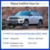 For Jeep Grand Cherokee L WL    2024 Accessories Mudguards Upgrade Mud Flaps Anti-Splash Front Wheels Fender Mudflap