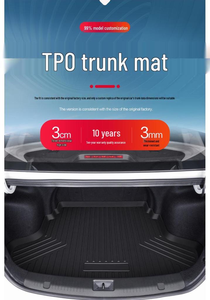 Changan Eado DT Trunk Mat TPE Waterproof Interior Accessory