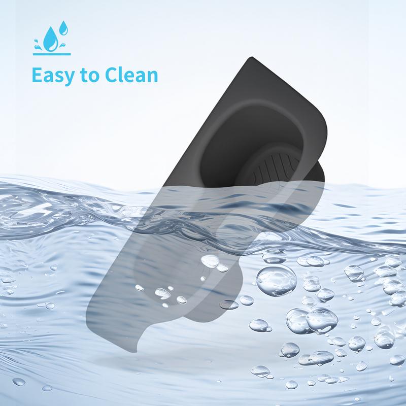 For Honda Pilot -2025 Car 3rd Row Cup Holder Erts Anti-Slip Shock-Absorbing Storage Box Tray Tidying TPE 2PCS