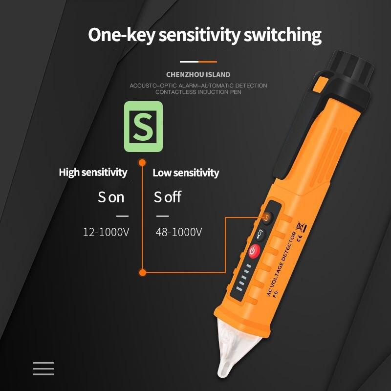 Electrometer Pen Multi Functional Tool Voltage Tester Wire Measuring Broken Circuit Detector Contact Electronic Test Pen