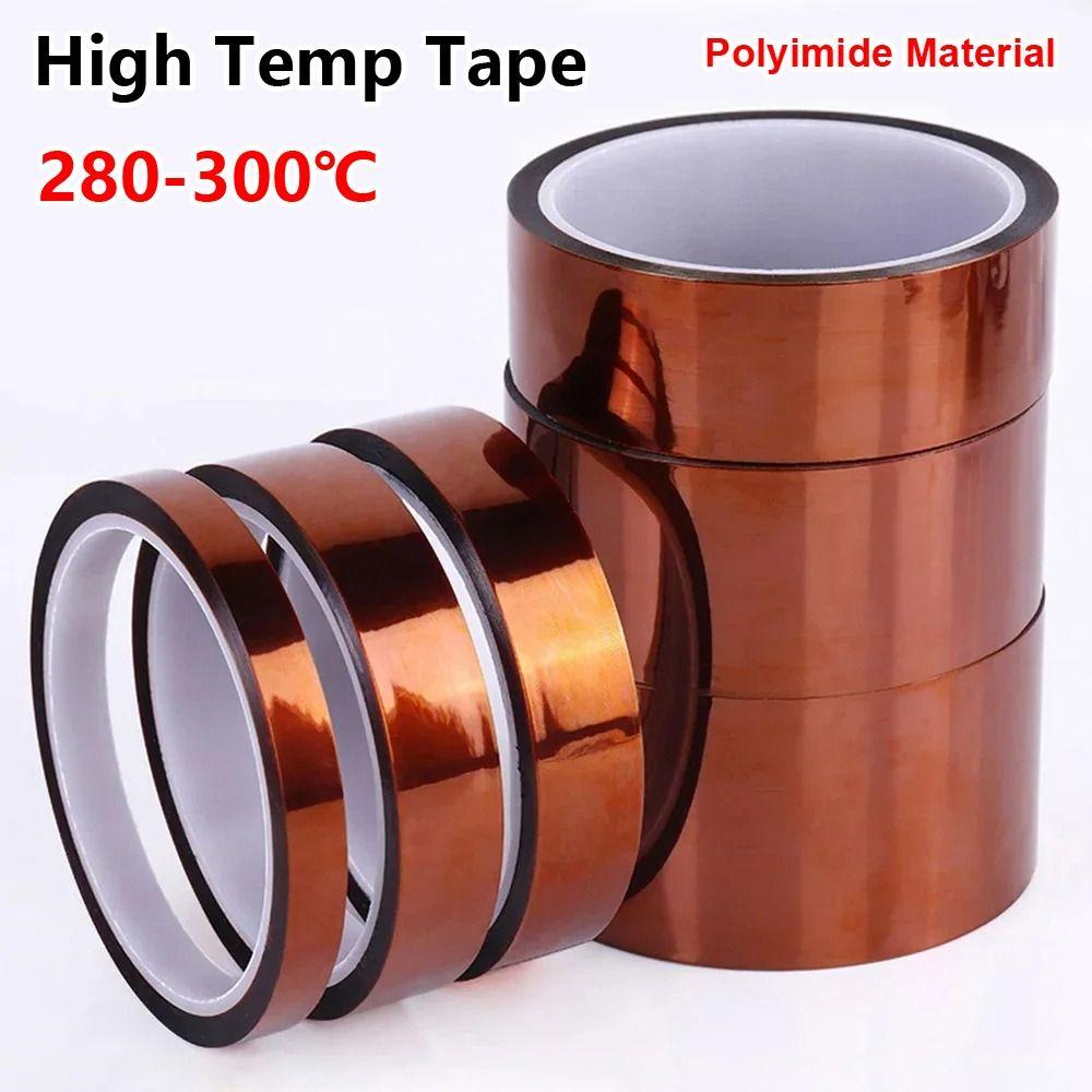 1Roll New 300 DegreeC BGA Tape 33Meters 5-40mm Polyimide Tape Anti-static High Temperature High Temp Tape Electrical Industry