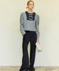 Dyuidyui Queens Wool Blouse_Gray