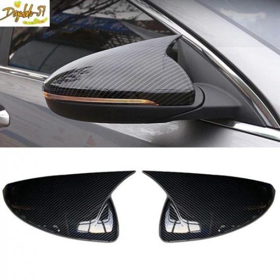 Carbon Fiber For KIA K3 Forte - Horn Side Rear View Mirror Cover Trim