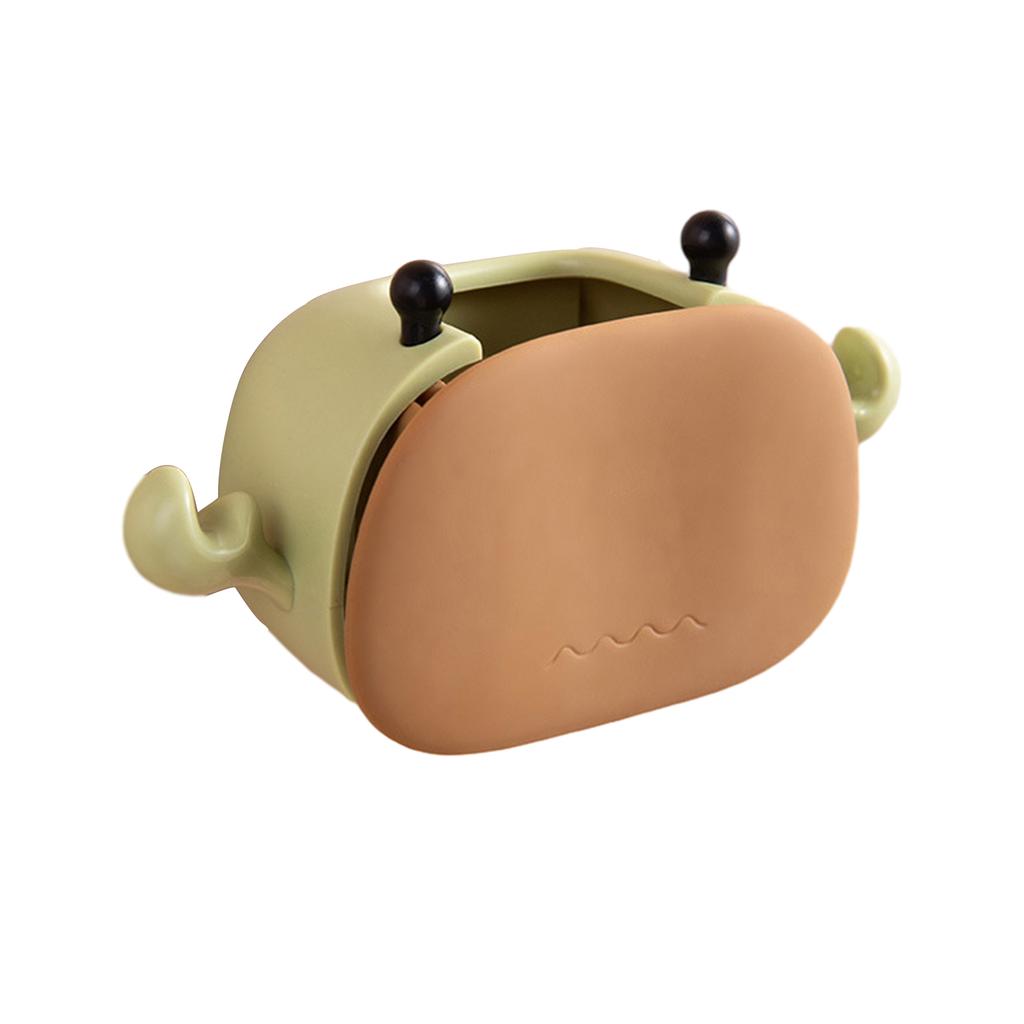 Cartoon Punch-Free Crab-Shaped Mop Clip Durable Non-marking Mop Holder For Bathroom