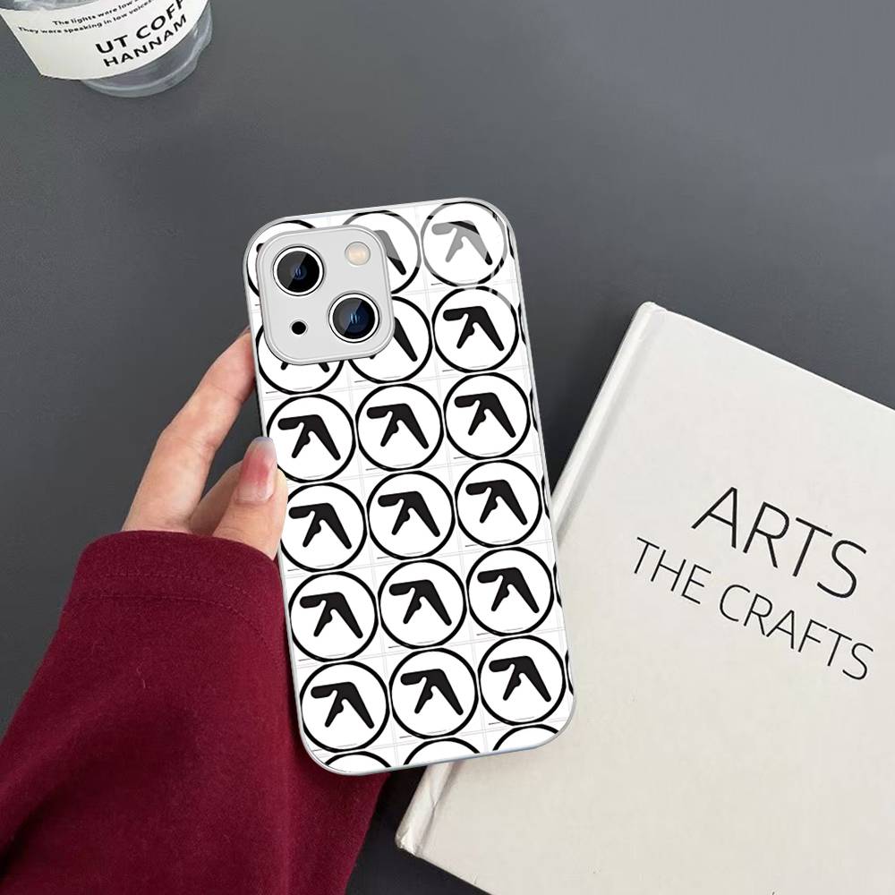 Music Band A-Aphex T-Twin Tempered Glass For Iphone 14 13 12 11 Pro Mini XS MAX 14Plus X XS XR Fundas