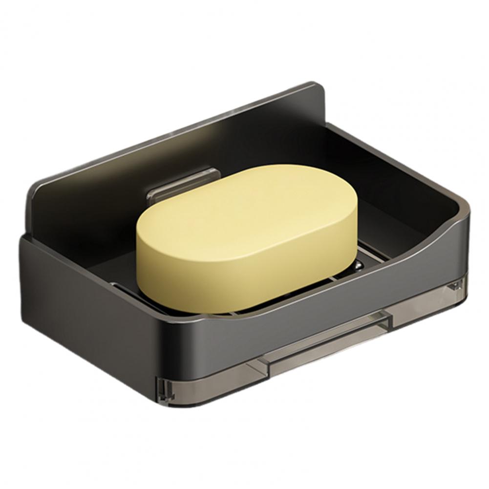 Bathroom Soap Holder Without Drilling Bathroom Shower Storage Soap Tray Mesh Rack Wall Soap Dish Organizer Bathroom Accessories