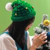 Winter Warm Christmas Tree Knitted Hat Creative Xmas Hat New Colorful Christmas Hat