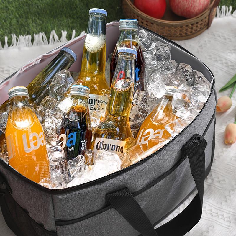 Modern Simple Insulation Bag With Easy Carry Handle For Picnics And Use Outdoor