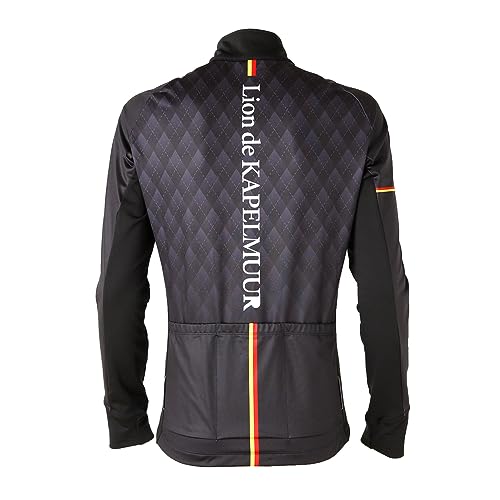 Lion De Kapelmuur Racing Thermo Jacket, Argyle, Black