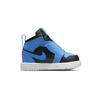 Air Jordan Sky Jordan 1 TD University Blue Baby Sneakers Black White BQ7196-041