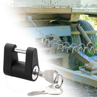 Trailer Tongue Coupler Strength Lock High Corrosion Rustproof Alloy Resistant Zinc RV Truck