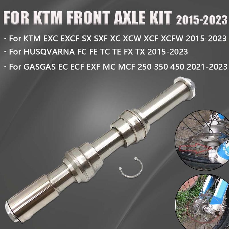 2015-2023 Motorcycle Front Axle Wheel Hub Shaft Spacer Bushing Nut Kit For KTM HUSQVARNA GASGAS EXC EXCF SX SXF XC XCF FC FE TC