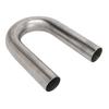 1.75in 180 Degree U Bend Exhaust Pipe Mandrel Bend Pipe Fit for Universal Exhaust System