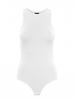 AQ1750 DAMEN EINFARBIGER BODY NUR HELLE M