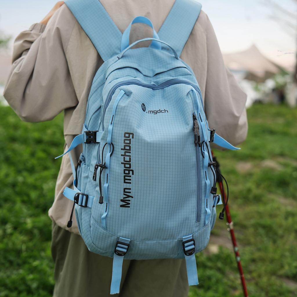 Schoolbag Fashion Outdoor Mountaineering Hiking Backpack Lightweight Versatile Large Capacity Tooling Leisure Sports Travel Backpack