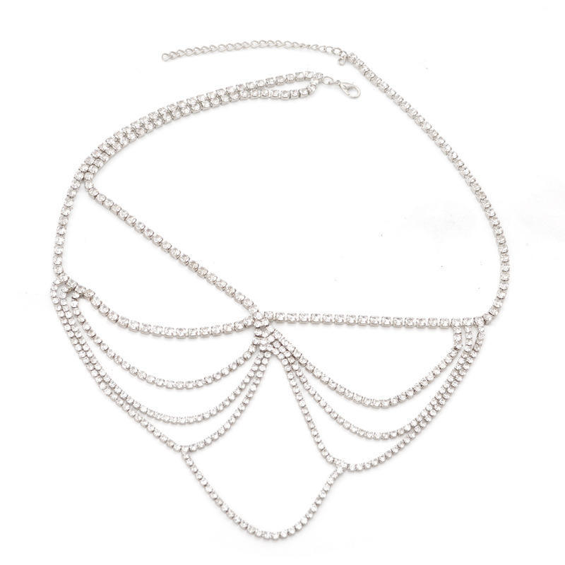 Headgear, Bohemian Headband, Metal Fringed Chain, Women'S Headrope, Rhinestone Multi-Layer Hair Accessories.