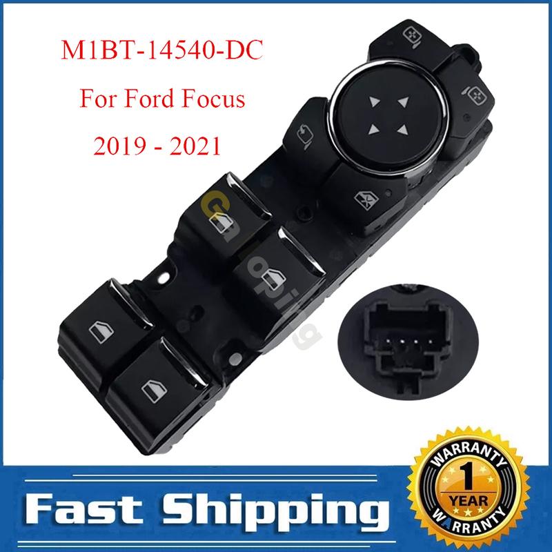For Ford Focus    Front Left  Electric Power Master Window Switch Control Regulator Button M1BT-14540-DC Car Parts