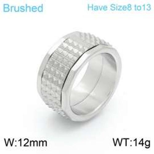 Retro Stainless Steel Men's Ring Punk Cubarn Chain Rotatable Finger Anillos Decompression Beer Trendy Jewelry Gift