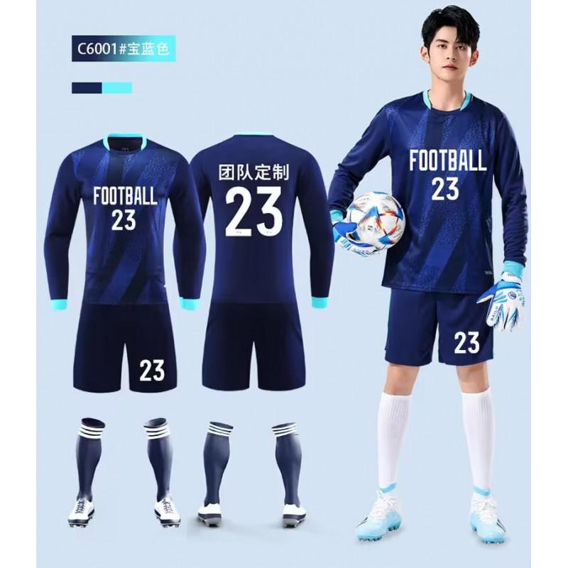 Quick Dry Long Sleeve Cycling Jersey Set Unisex Training Uniform Adults Kids