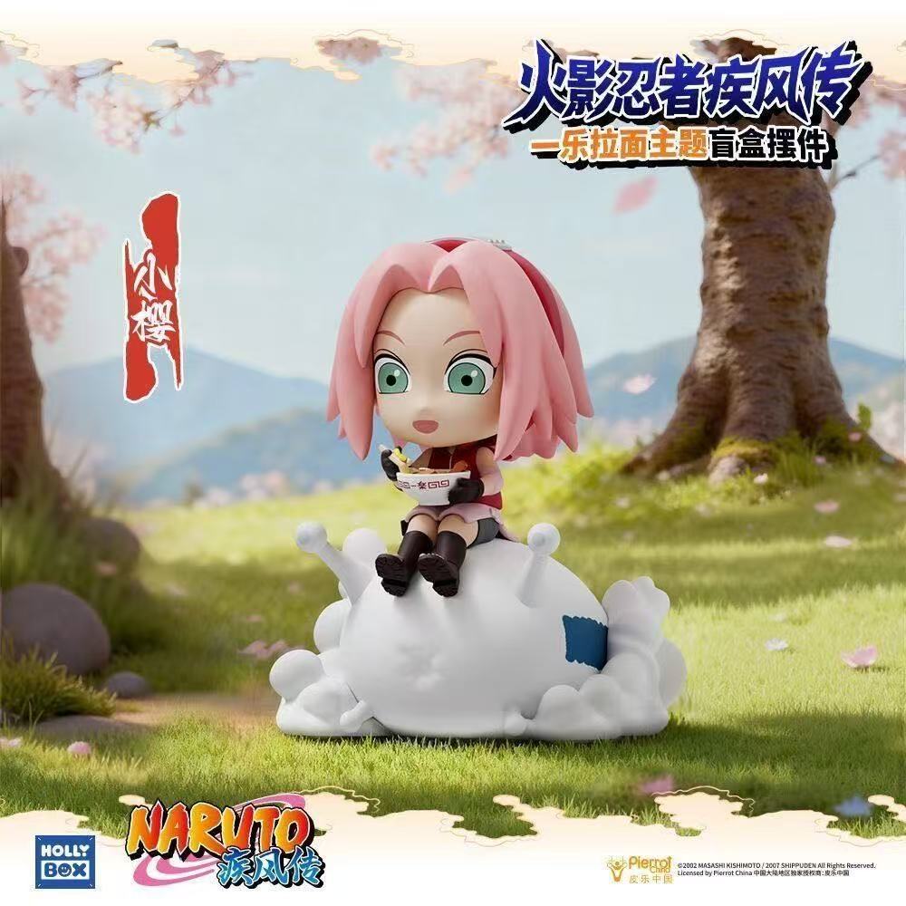 Spot Langbowang Original Neu Naruto Shippuden Ichiraku Ramen Blind Box Figur Desktop Dekoration Sammlerstück Geschenk Für Anime Fans