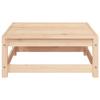 VidaXL Repose-pied de Jardin, Table Basse, Tabouret, Meuble de Terrasse Patio Arrière-cour Extérieur, 70x70x30 cm Bois de 837935