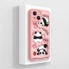 Smartphone Case For iPhone 13 14 15 16e Pro Max Mini Plus Lazy Kitten Pretty Flowers Pattern Liquid Silicone Shockproof Advanced Shell For iPhone Capa