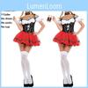 High Quality Oktoberfest Beer Maid Wench Outfit Ideal For Themed Parties
