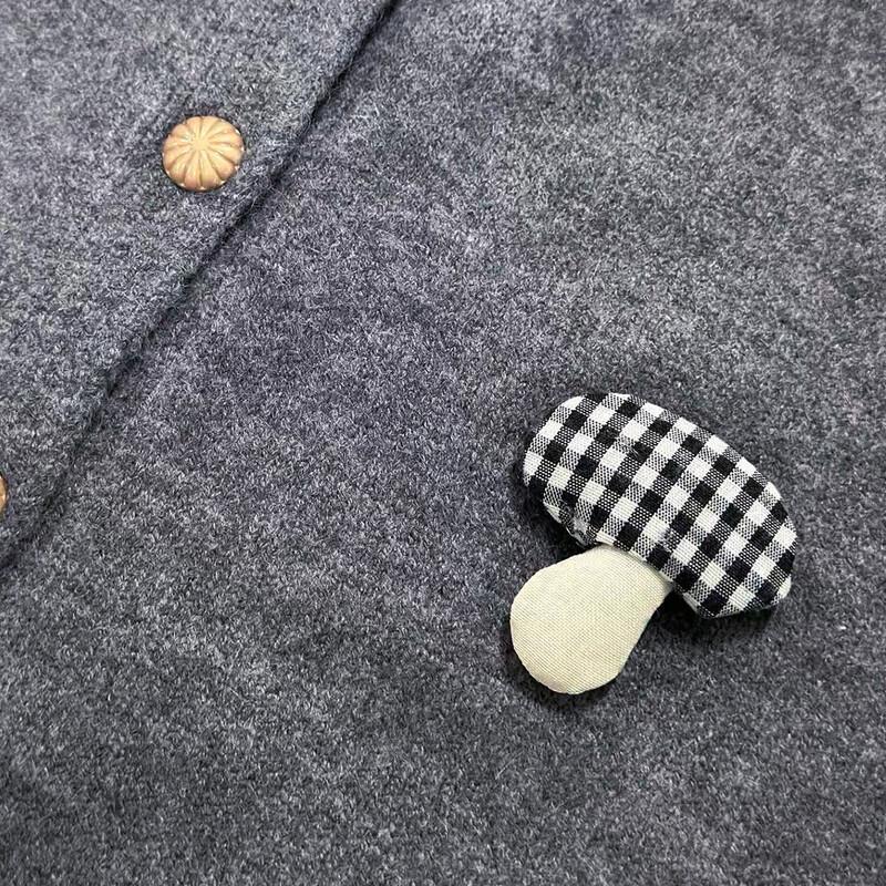 Mokana Winter Fashion Round Neck Sweater Cardigan