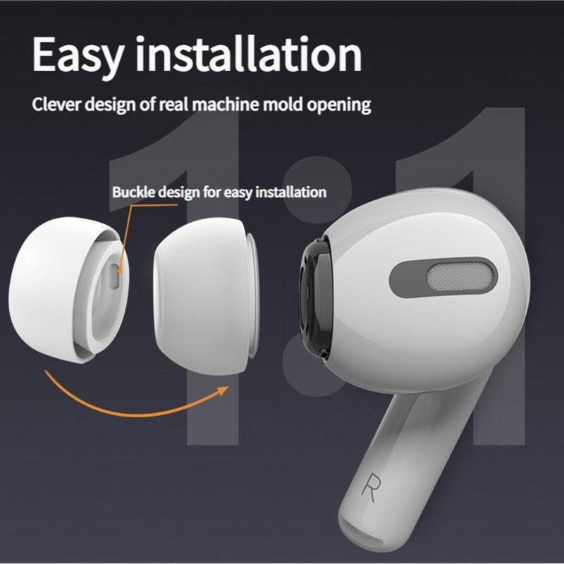 12Piece Silicone Earbud Tip Set With Storage Case for /pro2 Enhanceds Comfort And Secure